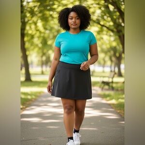 Duluth Trading Co‎ NoGa Stretch Skort 3X Black